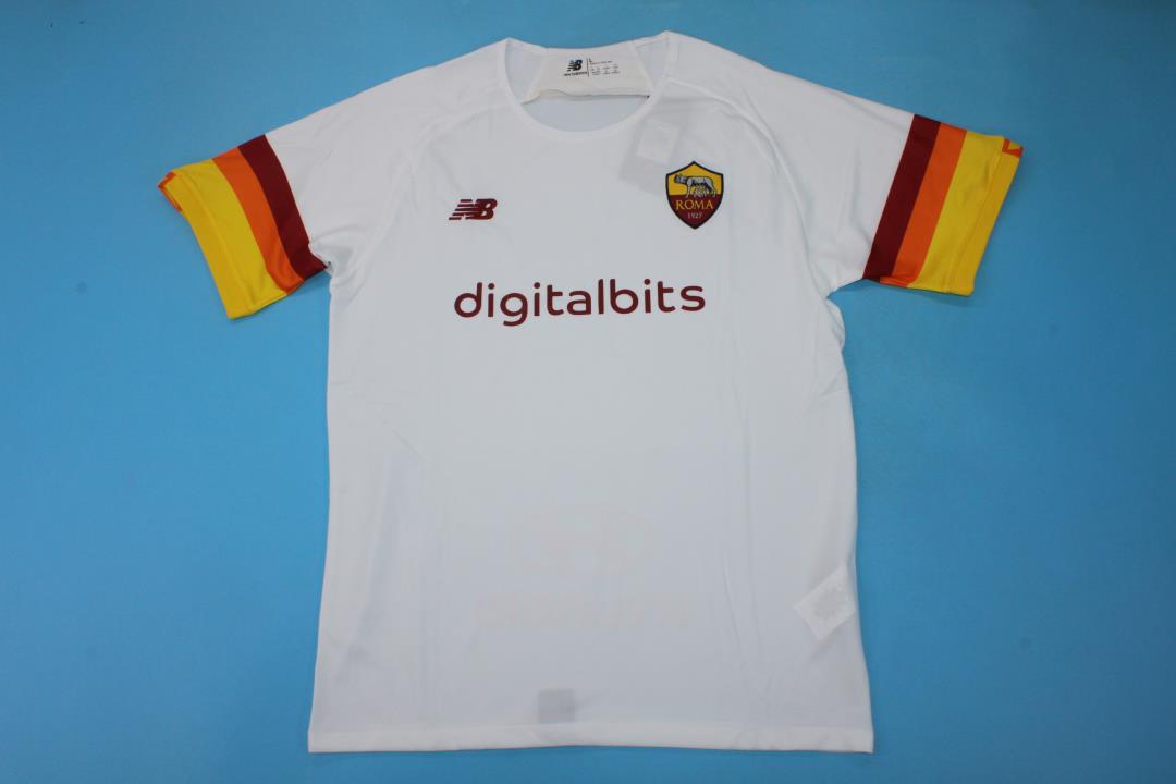 AAA Quality Roma 21/22 Away White Soccer Jersey